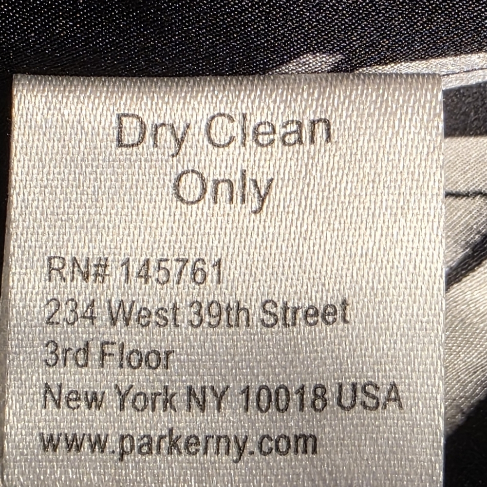 NWT Parker Jumpsuit with a black and white abstract pattern Size MEDIUM - Picture 9 of 13